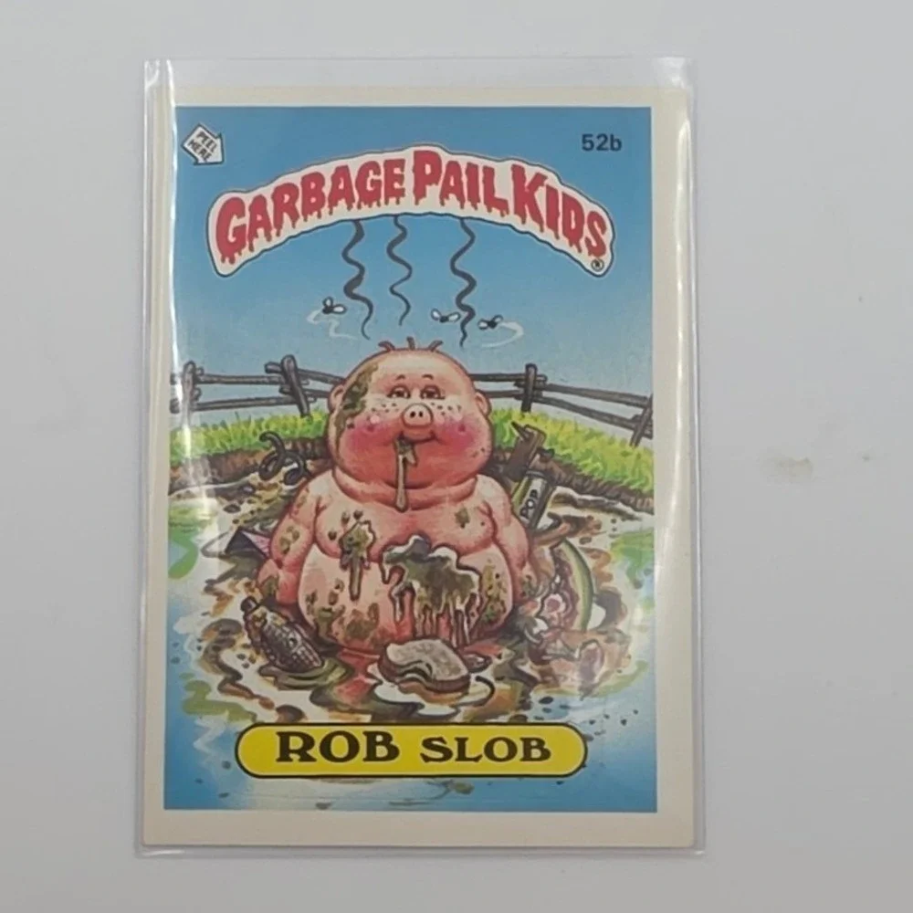 Topps Garbage Pail Kids OS2 Rob Slob 52b Blue Fair 1985 Series 2